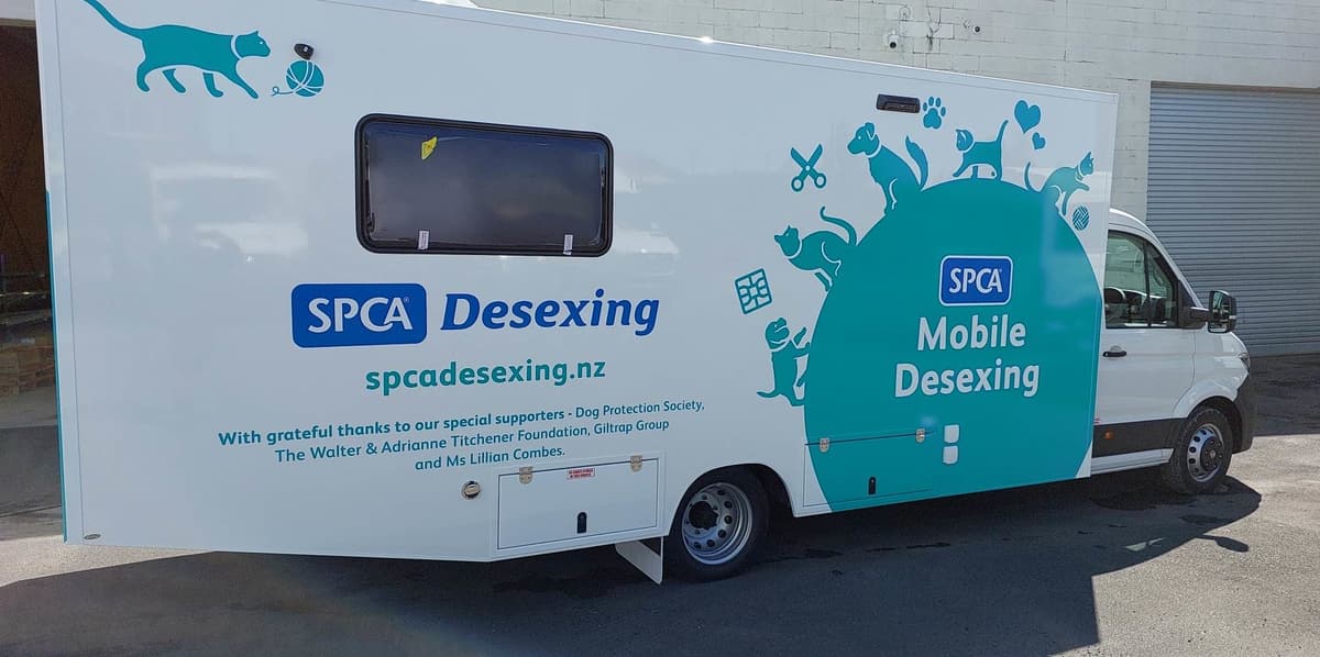 New mobile desexing clinic on the way • SPCA New Zealand